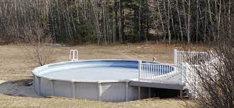 Do you have to take down above ground pool in winter